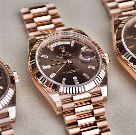 rolex silber rosegold|rolex day date watches.